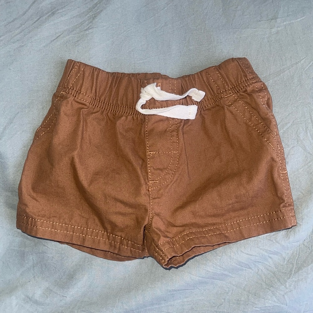 Khaki Baby Boy Shorts